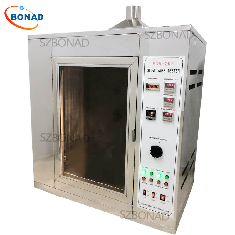 IEC60695 glow wire flammability index test chamber