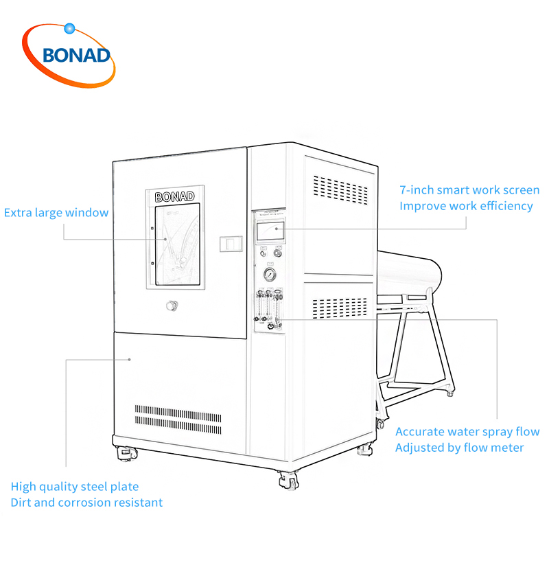 comprehensive rain and waterproof test equipment