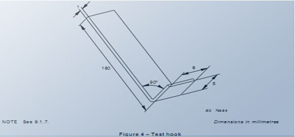 figure 4 - test hook